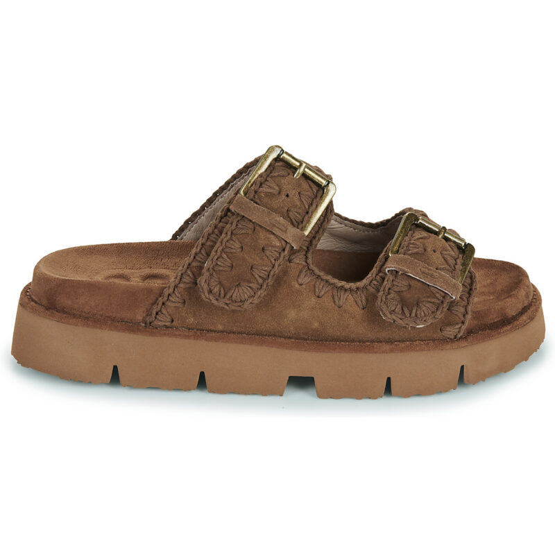 Mou Sandales compens&eacute;es marron pour femme MU.SW461008A - Pointure 2
