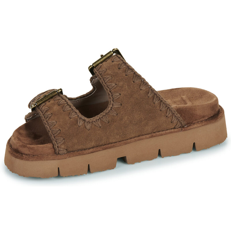 Mou Sandales compens&eacute;es marron pour femme MU.SW461008A - Pointure 4