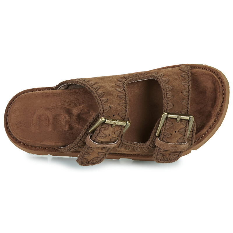 Mou Sandales compens&eacute;es marron pour femme MU.SW461008A - Pointure 6