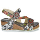 Laura Vita BONITO Multicolore Sandali con zeppa Donna - 2