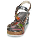 Laura Vita BONITO Multicolore Sandali con zeppa Donna - 3