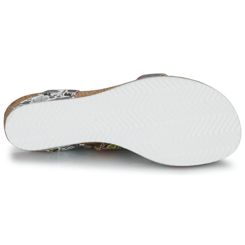 Laura Vita BONITO Multicolore Sandali con zeppa Donna - 7