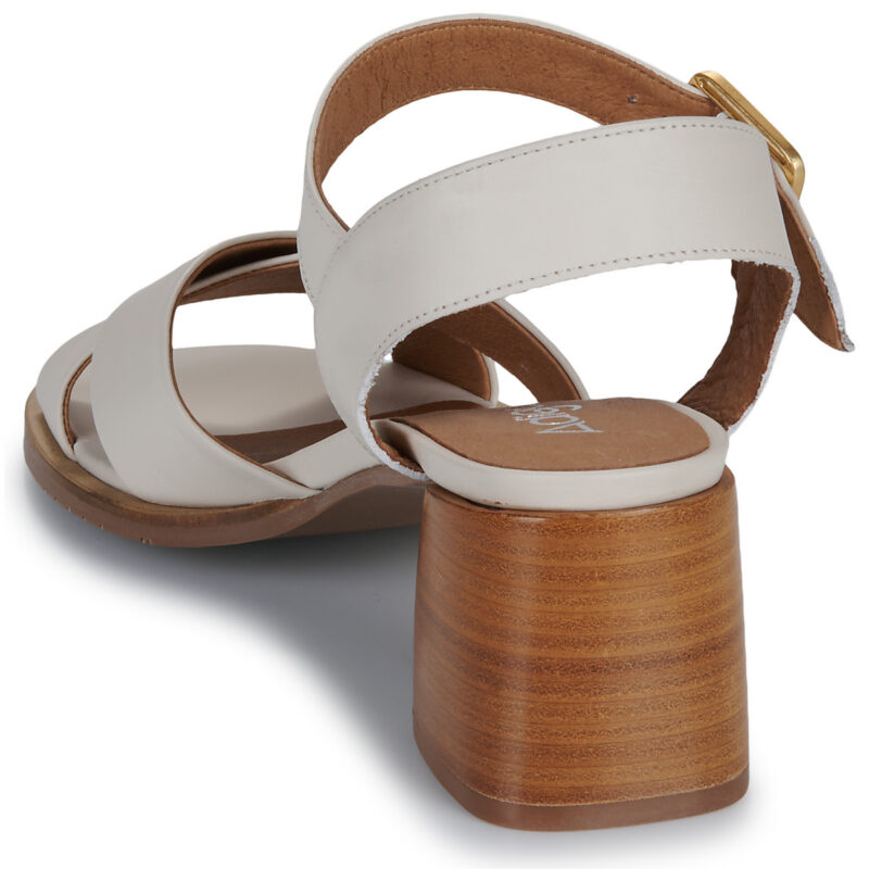 Adige RITA White Heeled Sandals Women - 5