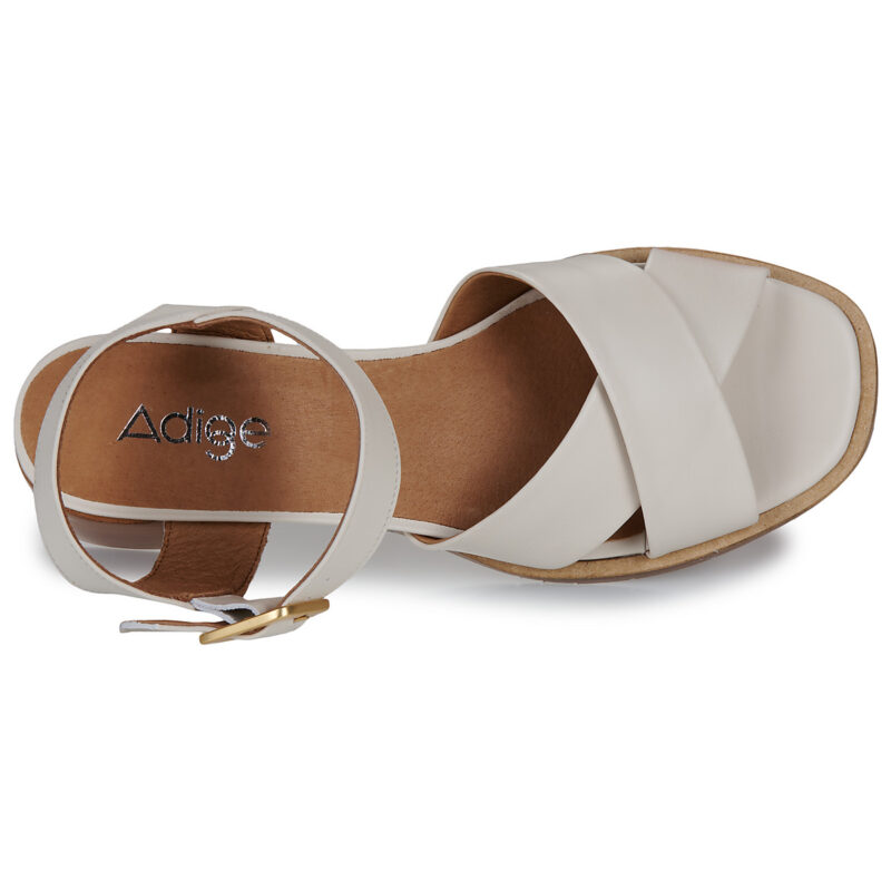 Adige RITA White Heeled Sandals Women - 6
