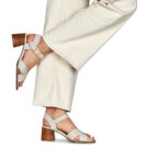 Adige RITA White Heeled Sandals Women - 8