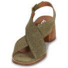 Adige ROMY Green Heeled Sandals Women - 3