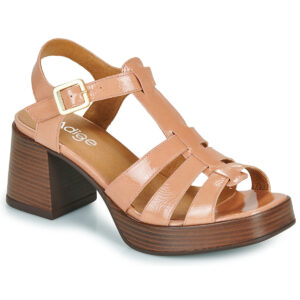 Adige  SIA  Beige Sandali con tacco Donna