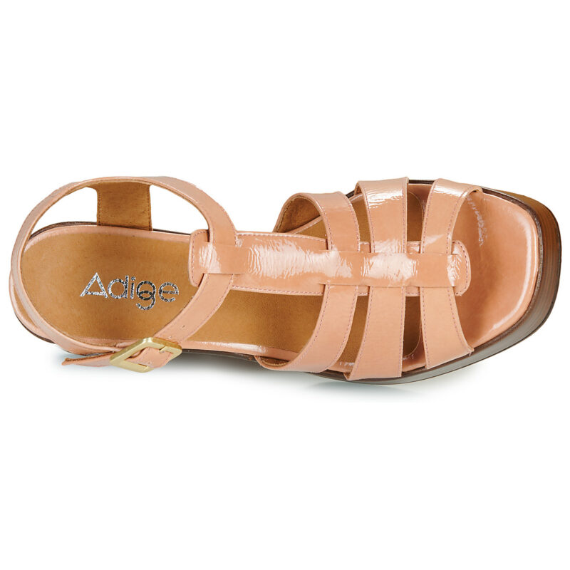 Adige SIA Beige Heeled Sandals Women - 6