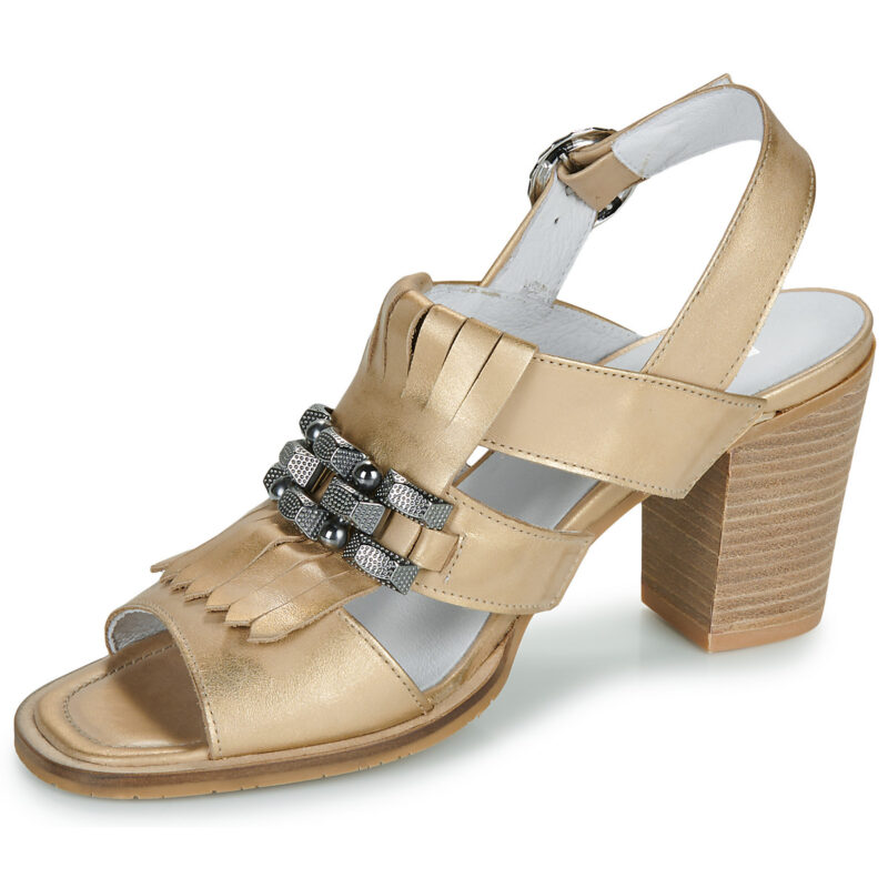 Regard GAEL Oro Sandali con tacco Donna - 4