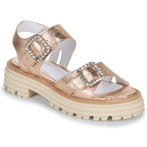 Regard  COLINE  Oro -  Sandali con zeppa  Donna