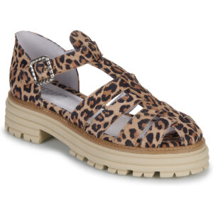 Regard  COME  Marrone -  Sandali con zeppa  Donna