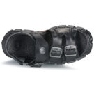 New Rock BIOS Nero Sandali con zeppa Donna - 6