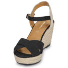 Tom Tailor THERESA Nero Sandali con zeppa Donna - 3