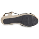 Tom Tailor THERESA Nero Sandali con zeppa Donna - 7