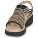 Tom Tailor VALLY Nero Sandali con zeppa Donna - 3