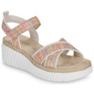 Tom Tailor VALLY Multicolore Sandali con zeppa Donna - 1