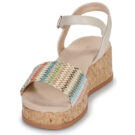 Tom Tailor CHANELL Multicolore Sandali con zeppa Donna - 3