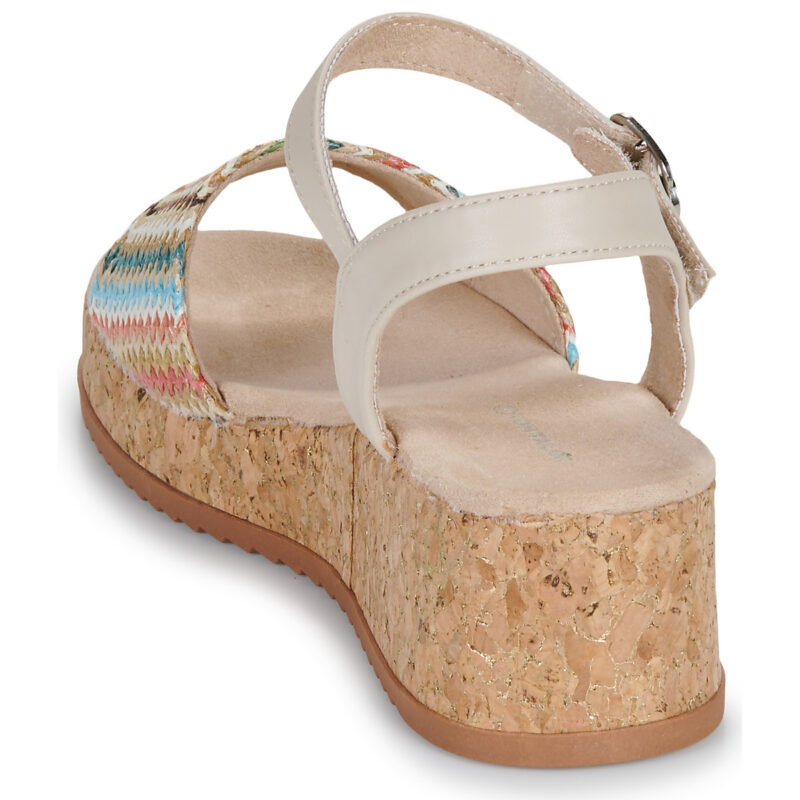 Tom Tailor CHANELL Multicolore Sandali con zeppa Donna - 5