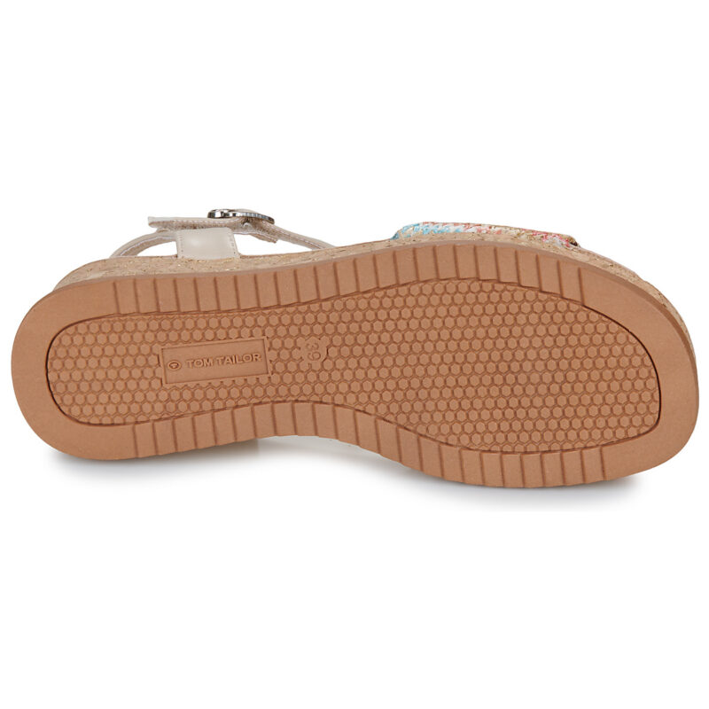 Tom Tailor CHANELL Multicolore Sandali con zeppa Donna - 7