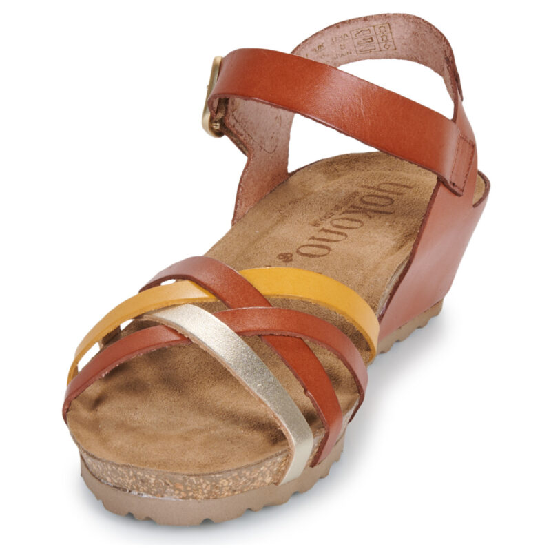 YOKONO MONACO Multicolore Sandali con zeppa Donna - 3