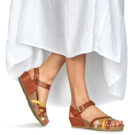 YOKONO MONACO Multicolore Sandali con zeppa Donna - 8