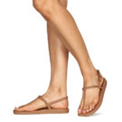 Crocs Miami Thong Flip Beige Sandali bassi Donna - 8