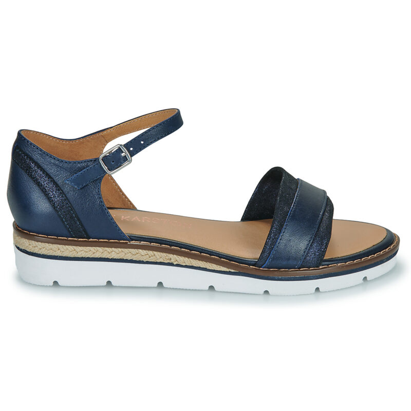 Karston VIVIANE Blu Sandali con zeppa Donna - 2