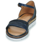 Karston VIVIANE Blu Sandali con zeppa Donna - 3