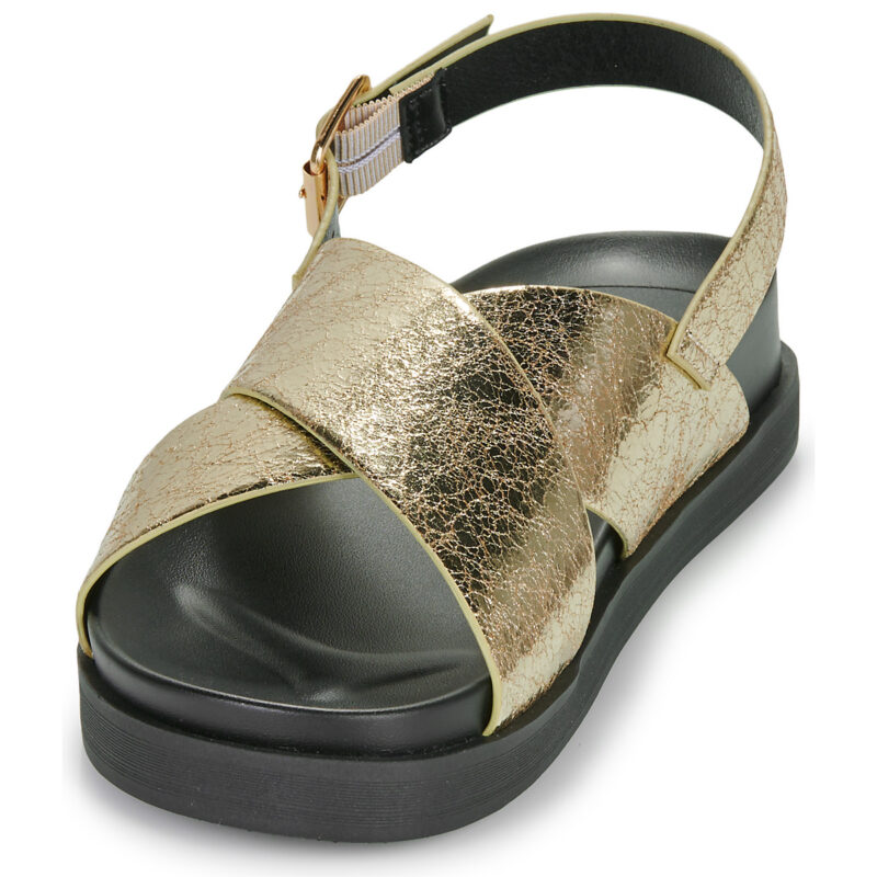 Only ONLMINNIE-2 PU SLINGBACK SANDAL Oro Sandali bassi Donna - 3