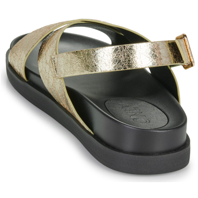 Only ONLMINNIE-2 PU SLINGBACK SANDAL Oro Sandali bassi Donna - 5