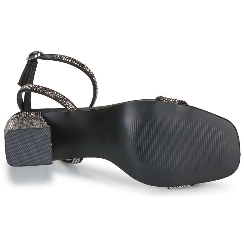 Only ONLALYX-28 BLING HEELED SANDAL Nero Sandali con tacco Donna - 7