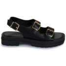 Only ONLMELODY-2 BUCKLE SANDAL Nero Sandali bassi Donna - 2
