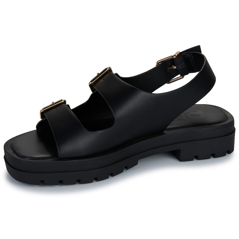 Only ONLMELODY-2 BUCKLE SANDAL Nero Sandali bassi Donna - 4
