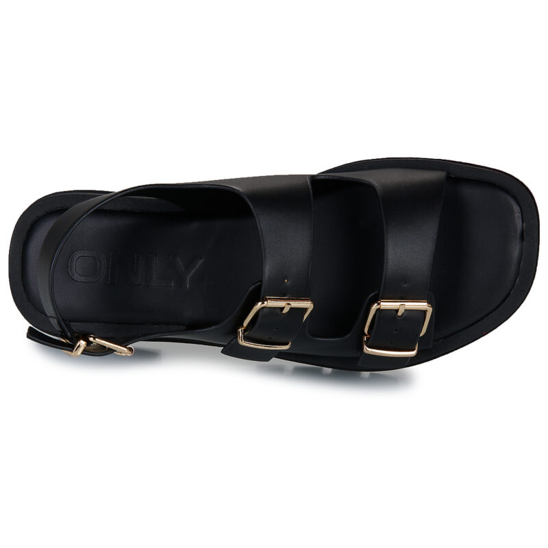 Only ONLMELODY-2 BUCKLE SANDAL Nero Sandali bassi Donna - 6