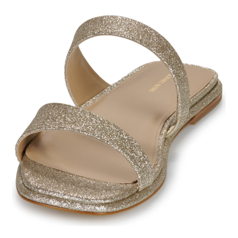 MICHAEL Michael Kors JAIDA FLAT SANDAL Oro Sandali bassi Donna - 3