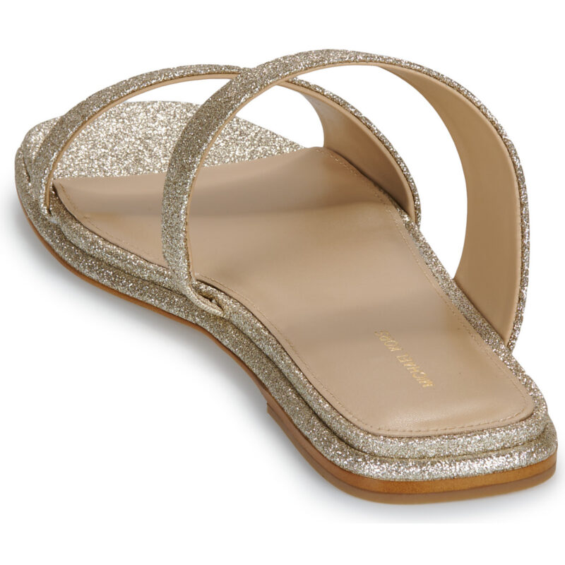 MICHAEL Michael Kors JAIDA FLAT SANDAL Oro Sandali bassi Donna - 5