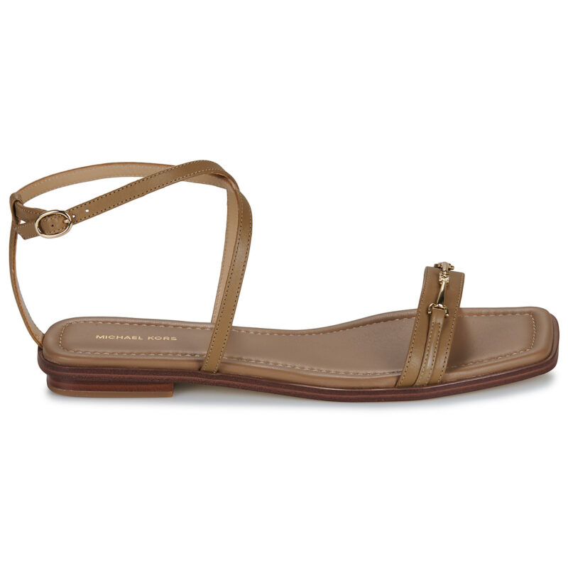 MICHAEL Michael Kors LENA FLAT SANDAL Marrone Sandali bassi Donna - 2