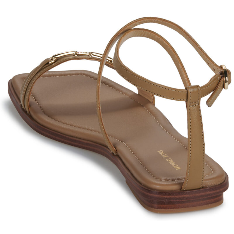 MICHAEL Michael Kors LENA FLAT SANDAL Marrone Sandali bassi Donna - 5