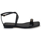 MICHAEL Michael Kors LENA FLAT SANDAL Nero Sandali bassi Donna - 2