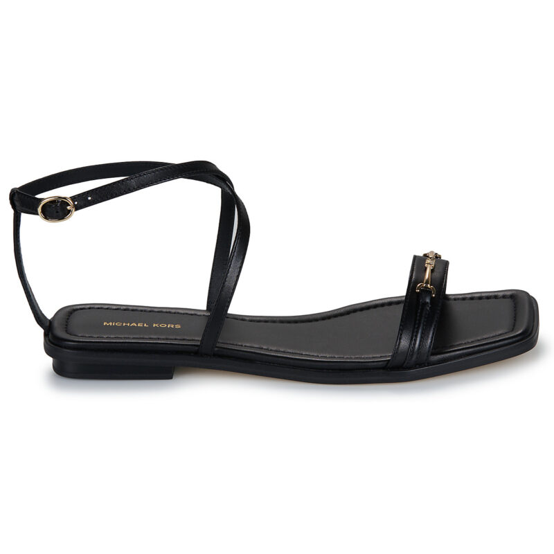 MICHAEL Michael Kors LENA FLAT SANDAL Nero Sandali bassi Donna - 2