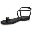 MICHAEL Michael Kors LENA FLAT SANDAL Nero Sandali bassi Donna - 4