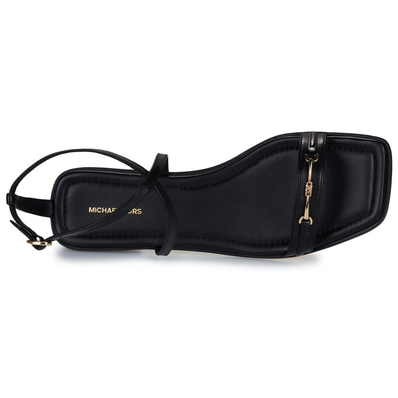 MICHAEL Michael Kors LENA FLAT SANDAL Nero Sandali bassi Donna - 6