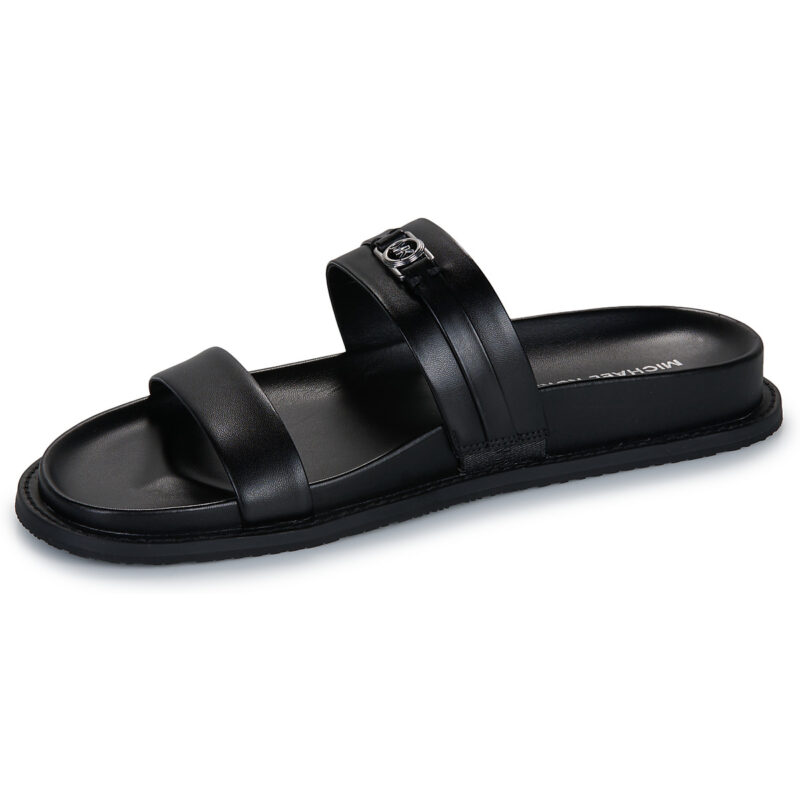 MICHAEL Michael Kors MANDY FLAT SANDAL Nero Sandali bassi Donna - 4