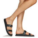 MICHAEL Michael Kors MANDY FLAT SANDAL Nero Sandali bassi Donna - 8
