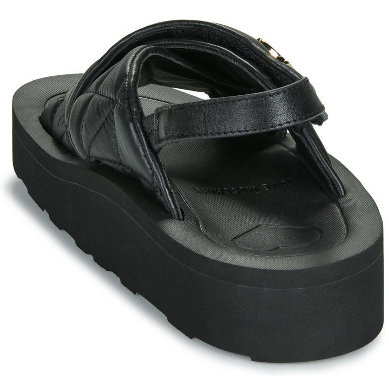 Love Moschino WAVE SANDAL Nero Sandali con zeppa Donna - 5