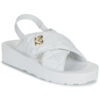Love Moschino WAVE SANDAL Bianco Sandali con zeppa Donna