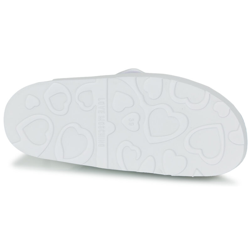 Love Moschino WAVE SANDAL Bianco Sandali con zeppa Donna - 7