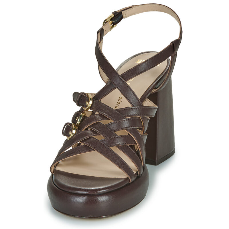 Bronx ginn-y Marrone Sandali con tacco Donna - 3