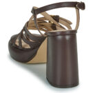 Bronx ginn-y Marrone Sandali con tacco Donna - 5