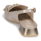 Hispanitas DALI-HV253817 Goldene Sandaletten mit Absatz f&uuml;r Damen &ndash; Gr&ouml;&szlig;e 5